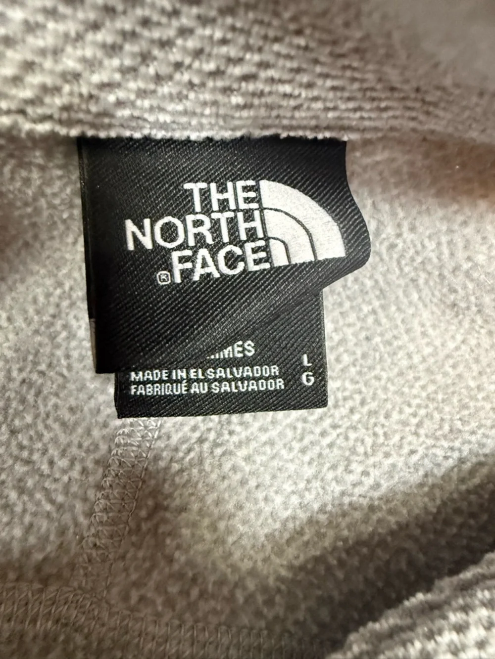The‎ North Face Jacquard Fleece Cap Rock Quarter-Zip Pullover 🏔️